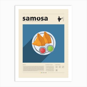 Samosa Art Print