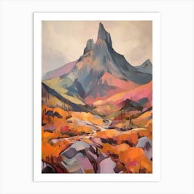 Cradle Mountain Australia 2 Mountain Painting Art Print
