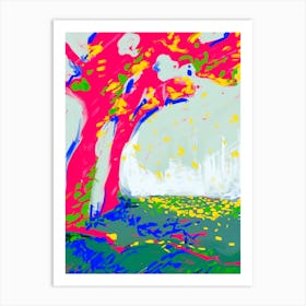 Tree In The Park Art Print