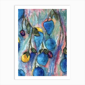 Passionfruit Classic Fruit Art Print