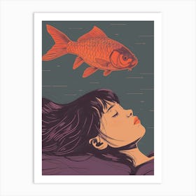 Goldfish 7 Art Print