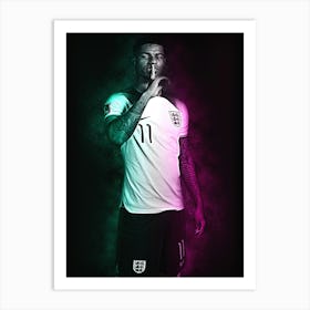 Marcus Rashford Art Print