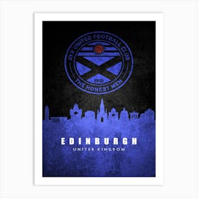 Ayr United Art Print