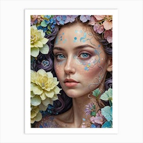 Hydrangea Beauty Art Print