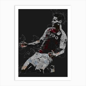 Ollie Watkins 2 Art Print