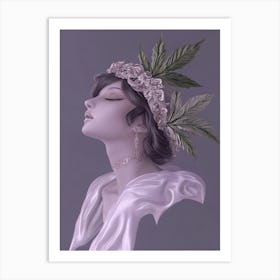 Flower Girl 2 Art Print