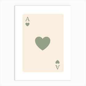 Ace Of Spades 17 Art Print