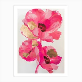 Pink Poppies 1 Art Print