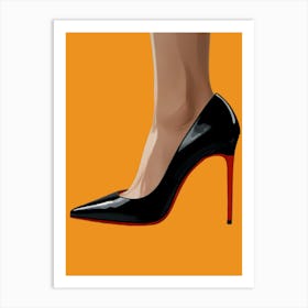 High Heeled Shoes 1 Art Print