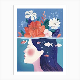 Mermaid 14 Art Print