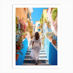 Santorini, Greece 1 Art Print