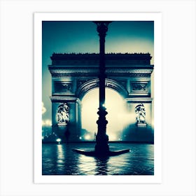 Arc De Triomphe Paris 4 Art Print