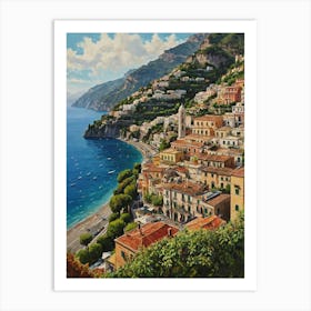 Positano 5 Art Print