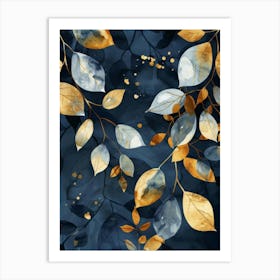 Autumn Leaves Canvas Art Art Print