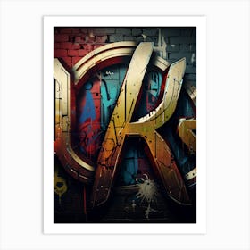 Graffiti Art 1 Art Print