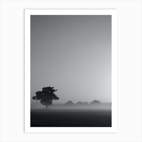 Dawn Haze - Essex England Art Print