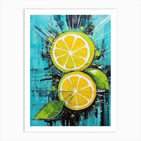 Lemon Slices 2 Art Print