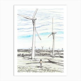 How The Wind Blows Art Print