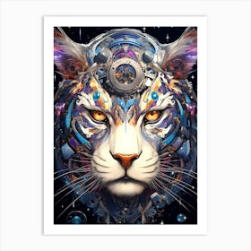 Tiger Head 3 Art Print