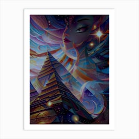 Egyptian Goddess 2 Art Print