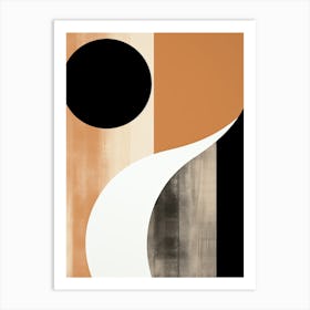 Yin And Yang, Bauhaus Art Print