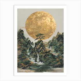 Asian Landscape 15 Art Print