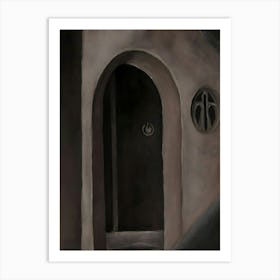 Star Wars Door Art Print