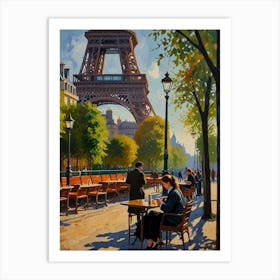 Paris Cafe 3 30x40in 9000x12000px 53mb Art Print