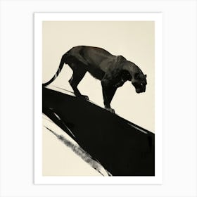 Black Panther 4 Art Print