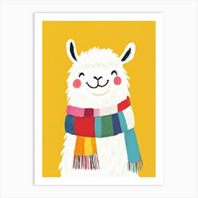 Llama Art Print