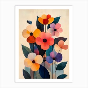 Flowers In A Vase 51 Art Print