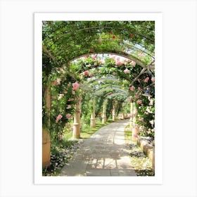 Rose Garden Art Print