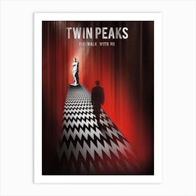 Twin Peaks Firewalk With Me Art Print