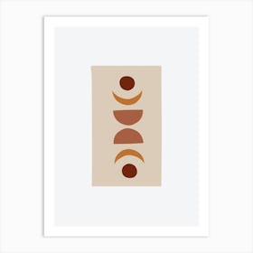 Abstract Circles Art Print