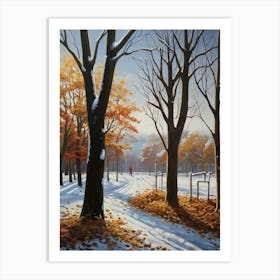 Walk In The Park Art Print