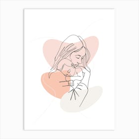 Mother'S Love Mothers day 1 Art Print