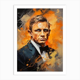 Daniel Craig (3) Art Print