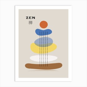 ZEN - JAPANESE Art Print