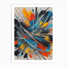 Abstract Painting 21 Art Print