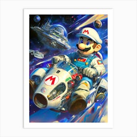 Mario Kart Art Print