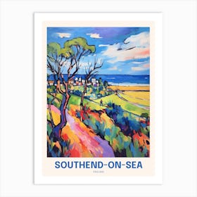 Southend On Sea England 4 Uk Travel Poster Art Print