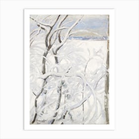 Tree In Winter (1923), Pekka Halonen Art Print