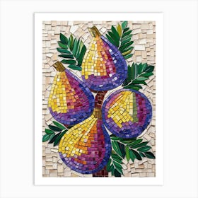 Disco Figs Art Print