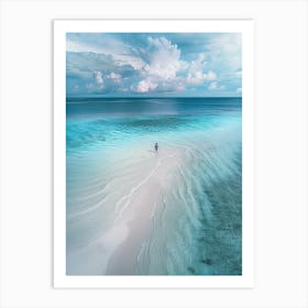 Sand Beach Art Print