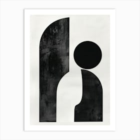 Broken Constructs Bauhaus Minimalist Art Print