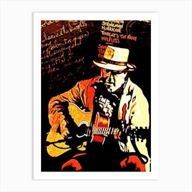 Neil Young 10 Art Print