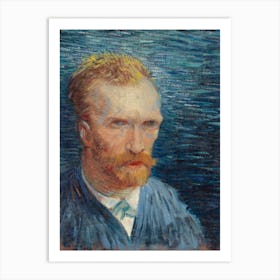 Self Portrait (1890), Vincent Van Gogh Art Print