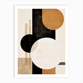 Heidelberg Harmony, Geometric Bauhaus Art Print