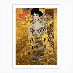 Gustav Klimt - The Kiss Art Print