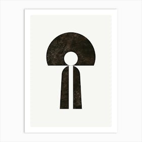 Palermo Perspective Minimalist Bauhaus Art Print